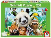 Puzzle 200 Elementów. Wesołe Zwierzaki