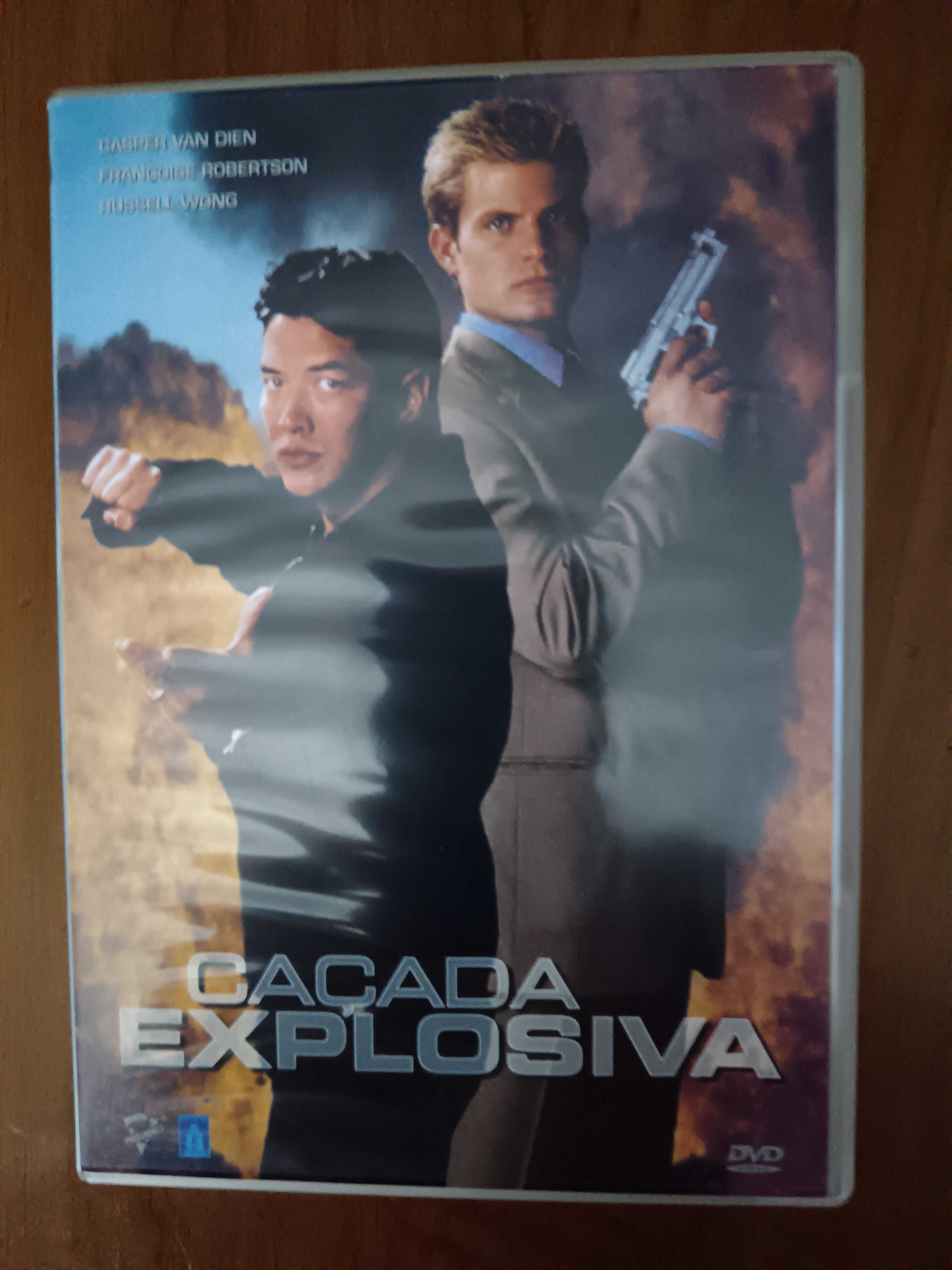 filme dvd original - caçada explosiva