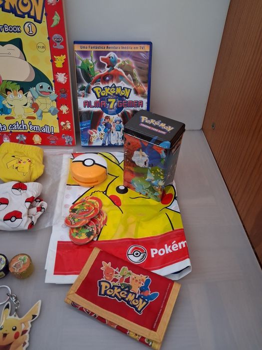 Conjunto de Artigos do Pokémon