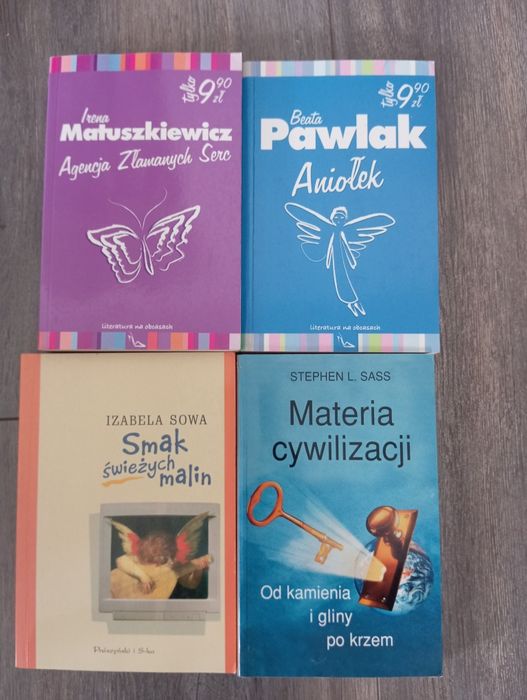Książki 4 sztuki literatura kobieca