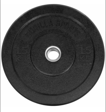 Obciążenie Hi Temp Bumper Plates 15kg nowe GORILLA SPORTS