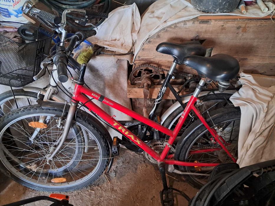 Rower górski czerwony