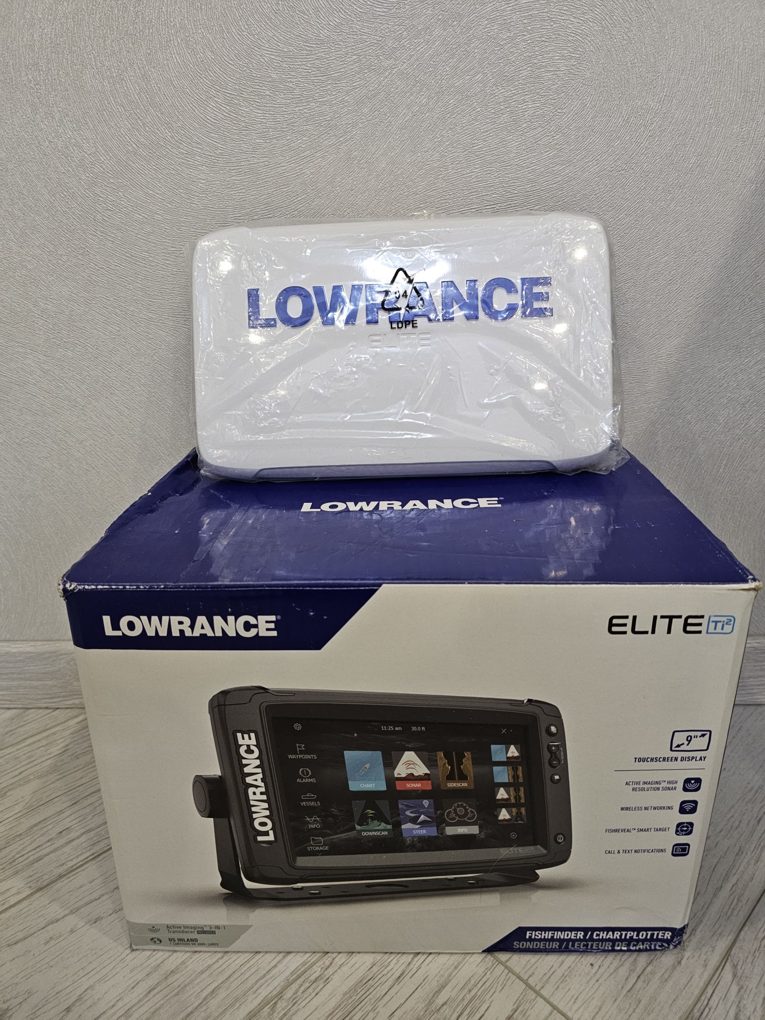 Продам ехолот lowrance elite-9 ti2