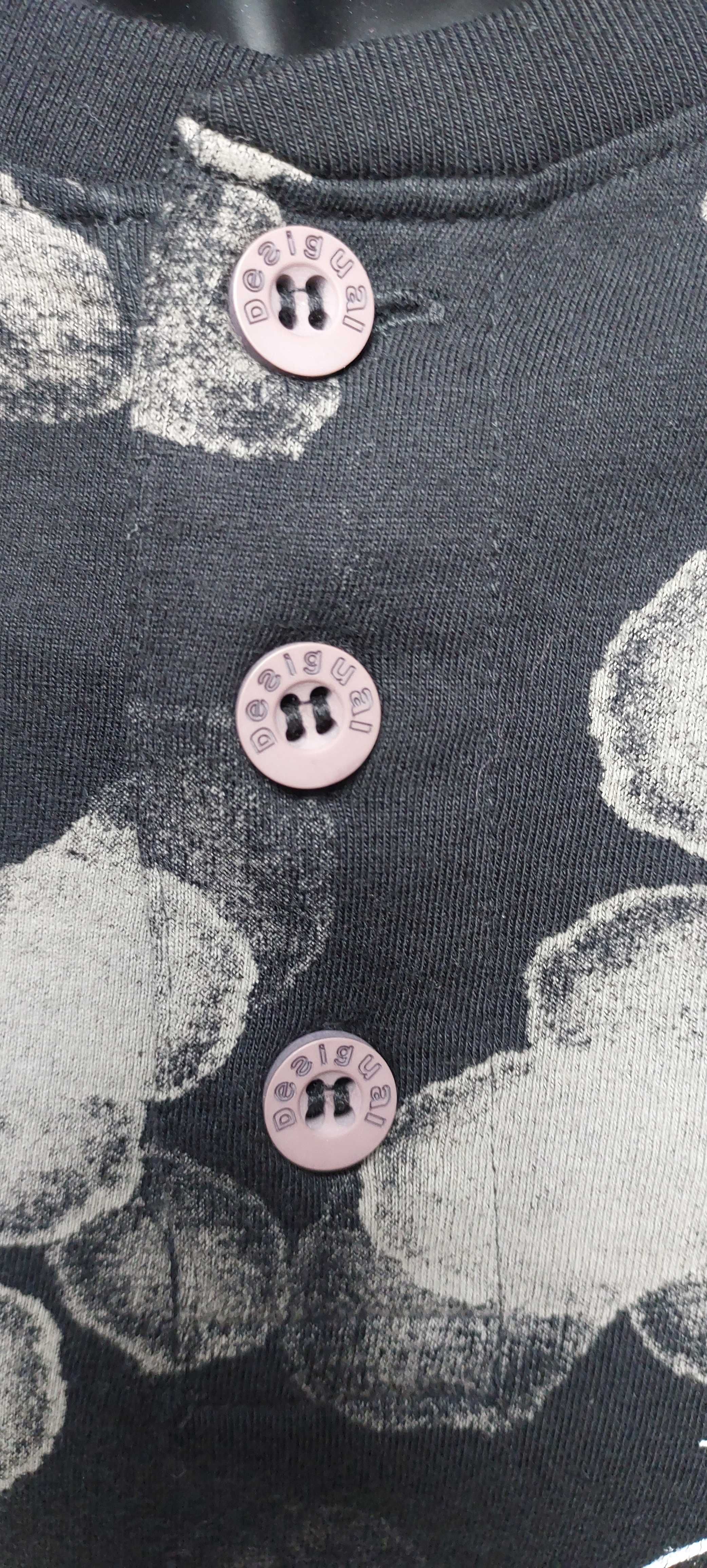 Bawełniana czarna bluza męska DESIGUAL, R. S