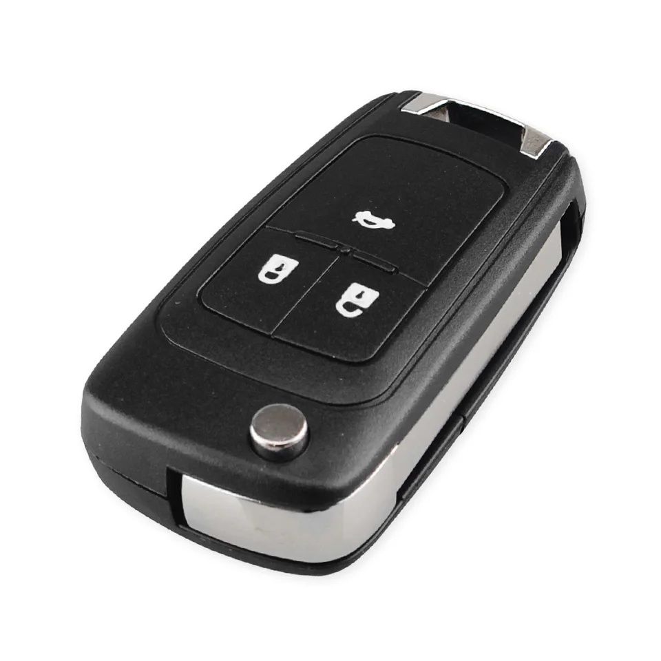Carcaça capa chave Opel/Chevrolet 2/3 Botões (Novo) com Logótipo