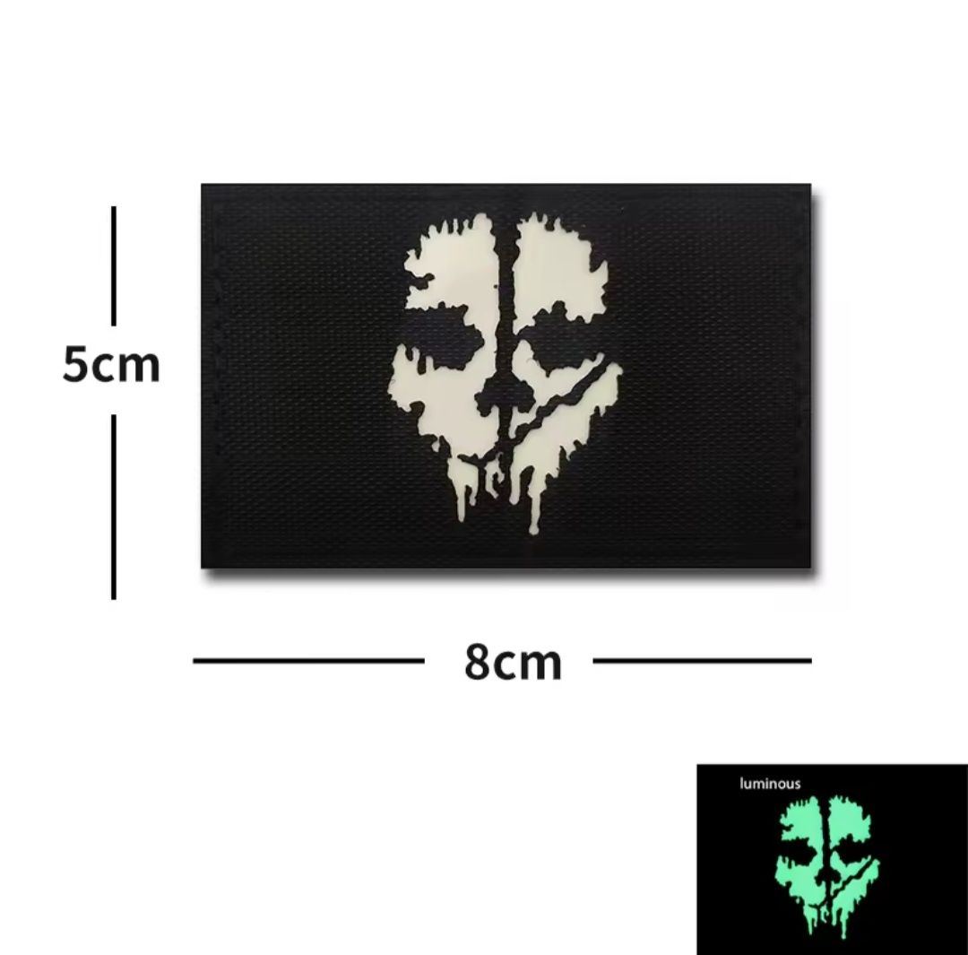 Nowość! Rzep PVC Ghost z Fluorescencyjnym Motywem