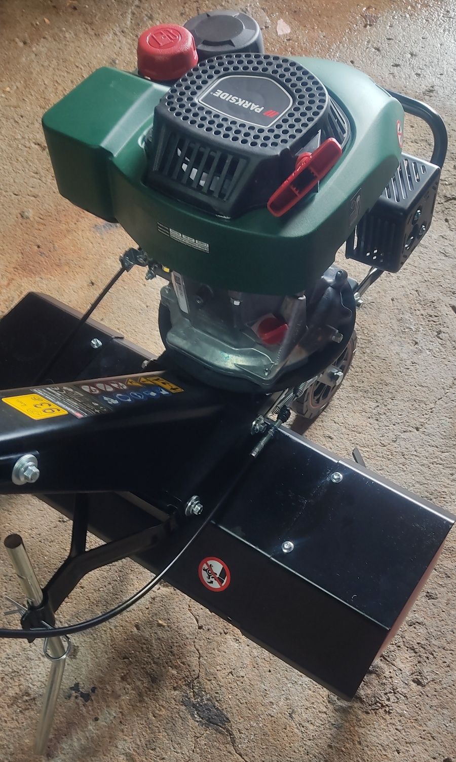 Motoenxada Parkside a gasolina (nova + garantia)