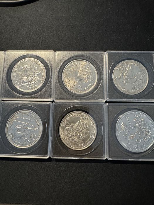 Conjunto 10 moedas dos Descobrimentos
