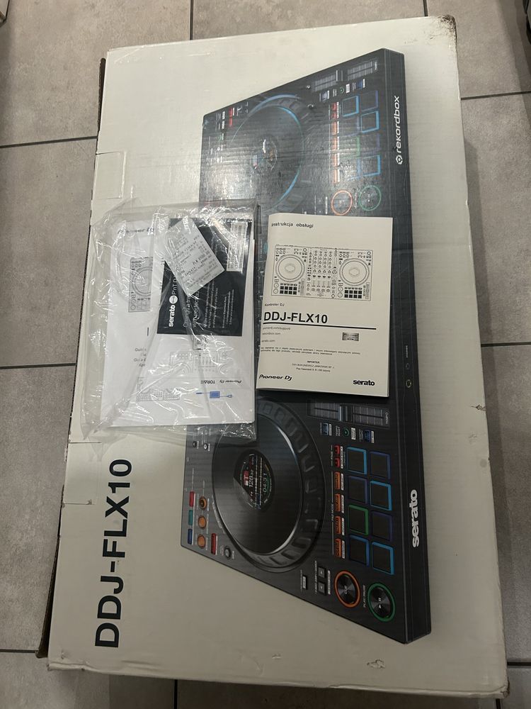 Pioneer ddj flx10 jak NOWY kontroler dj