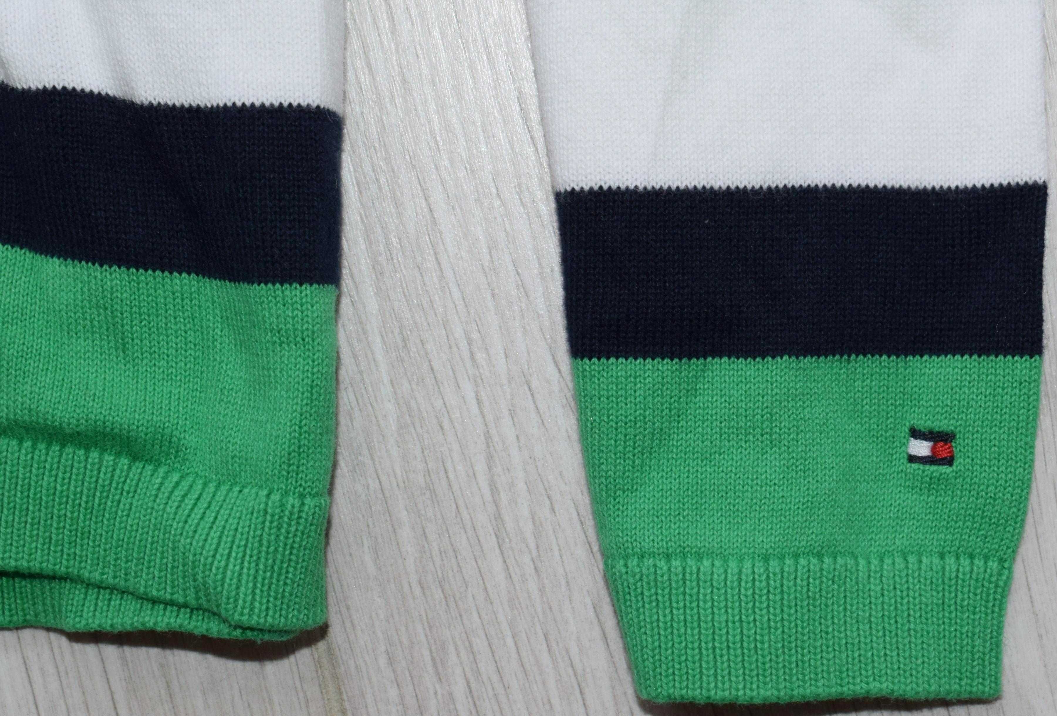 Tommy Hilfiger L nowy cienki sweter z USA