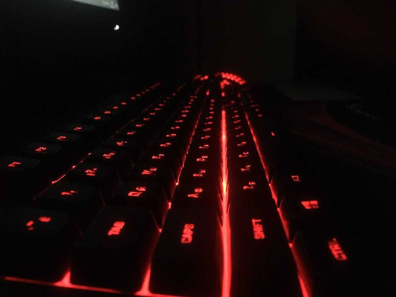 Мембранная игровая клавиатура HyperX Alloy Core RGB