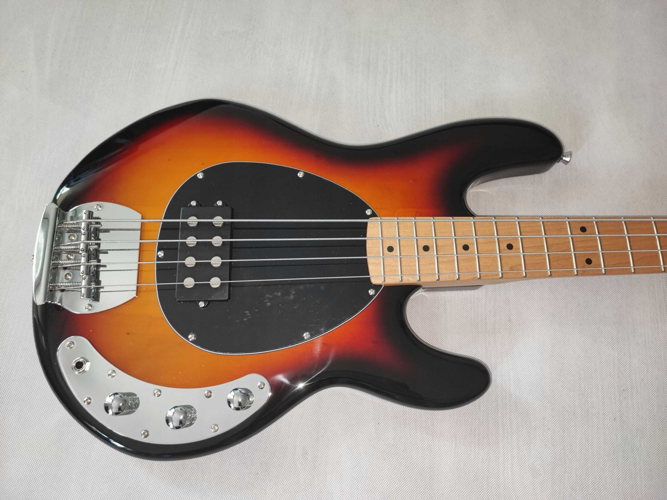 Harley Benton MB-4 Sunburst nowa GITARA BASOWA - USTAWIONA!