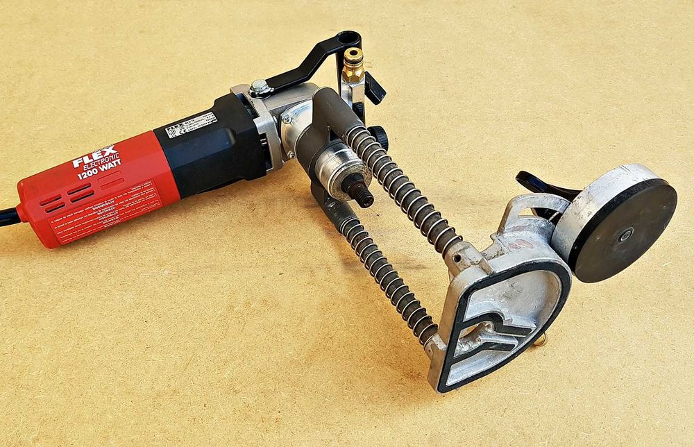 Wiertarka wiertnica FLEX BED 18 ze zintegrowanym doprowadzeniem wody