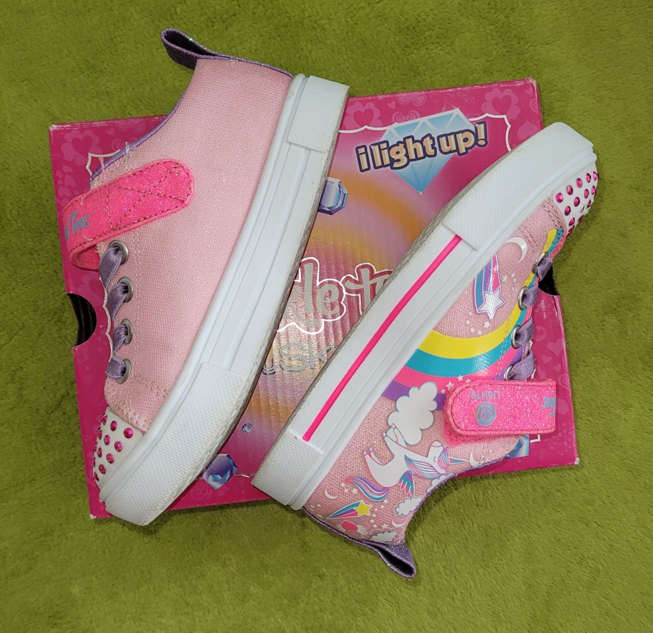 Skechers Tenisówki Unicorn Charmed Rozm. 27,5 Różowe