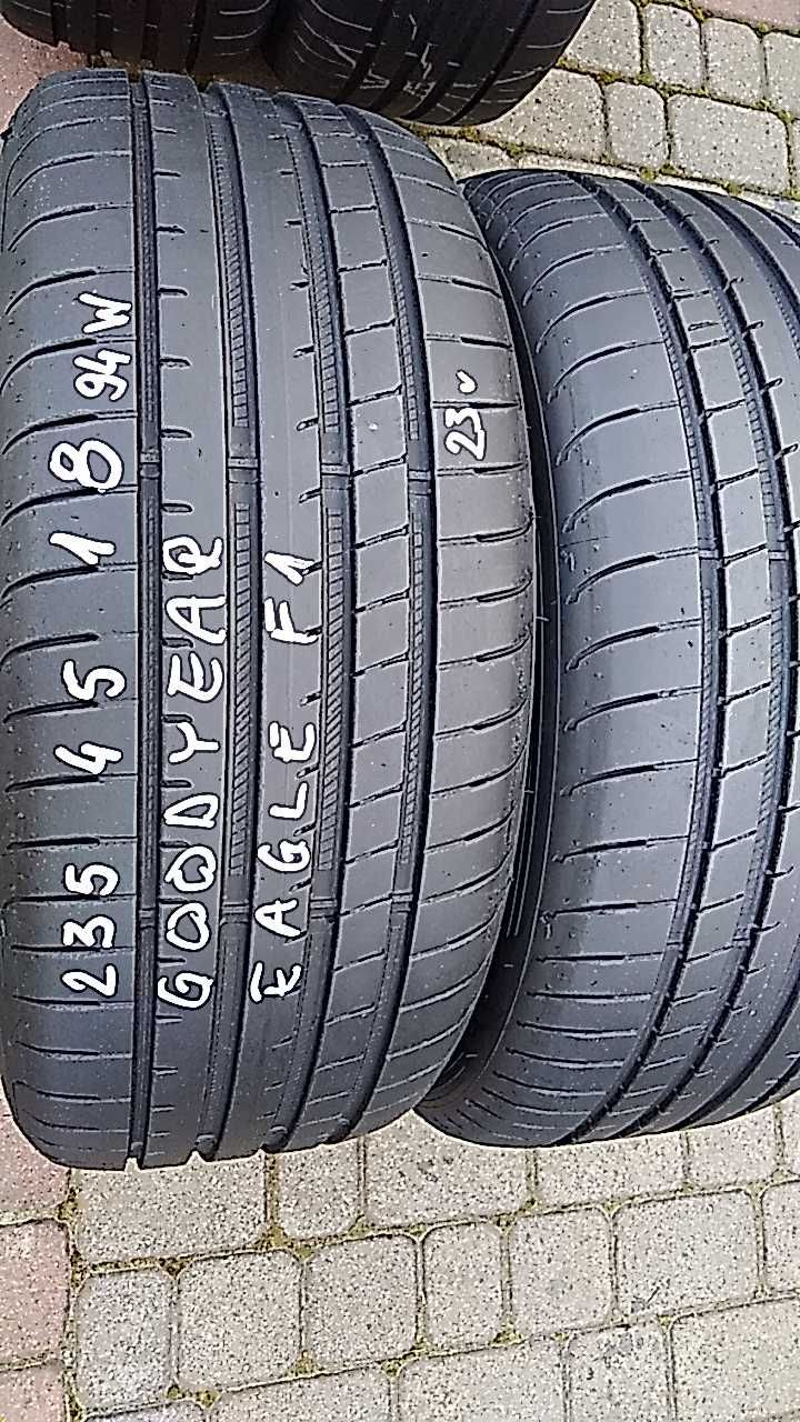 opony 2 szt.235/45/18 Goodyear Eagle  F1 rok 2023