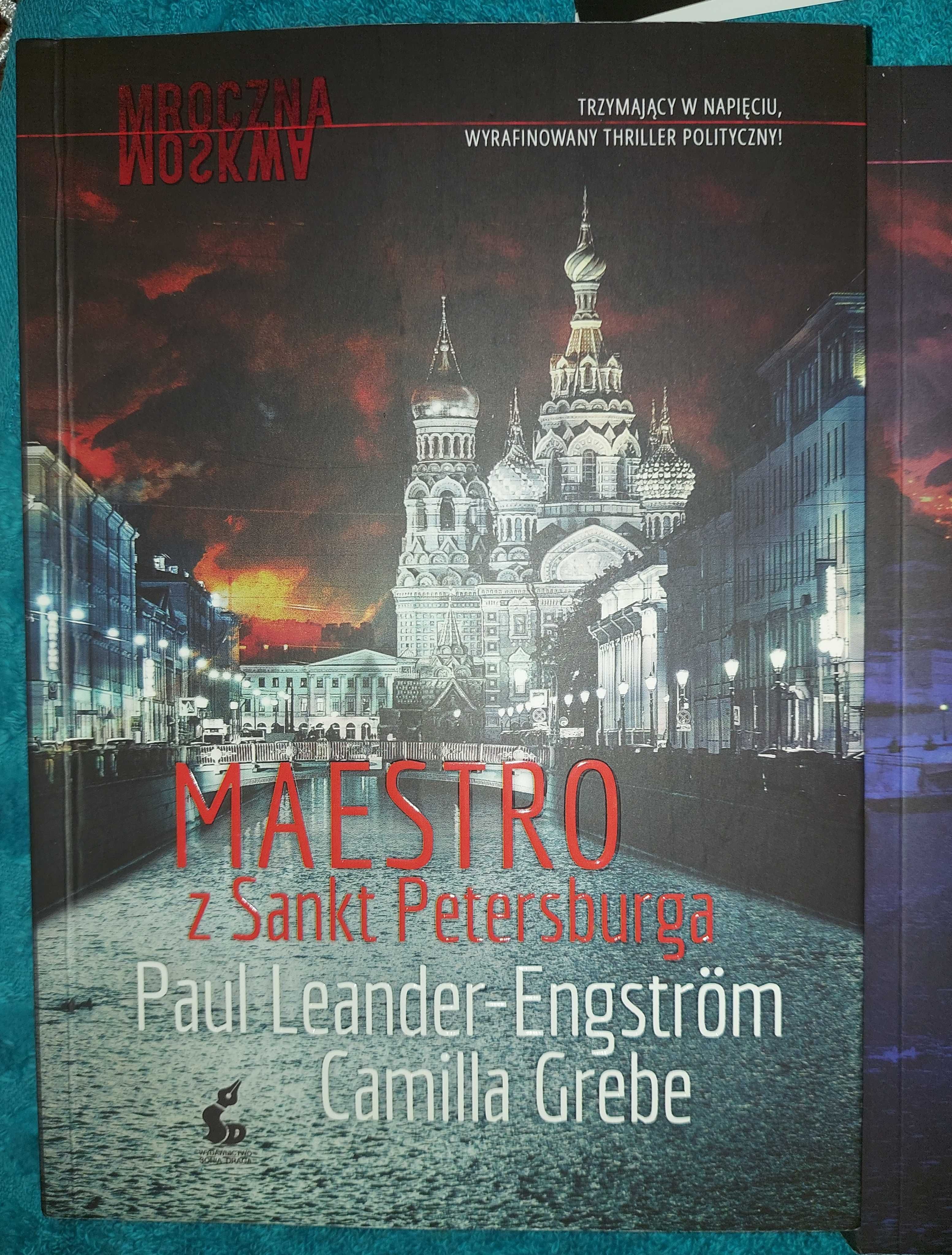Trylogia"Mroczna Moskwa"3 szt,Paul Leander-Engstrom,Camilla Grebe