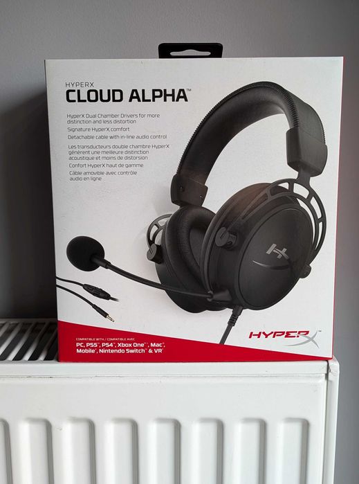 Słuchawki HyperX Cloud Alpha Czarne