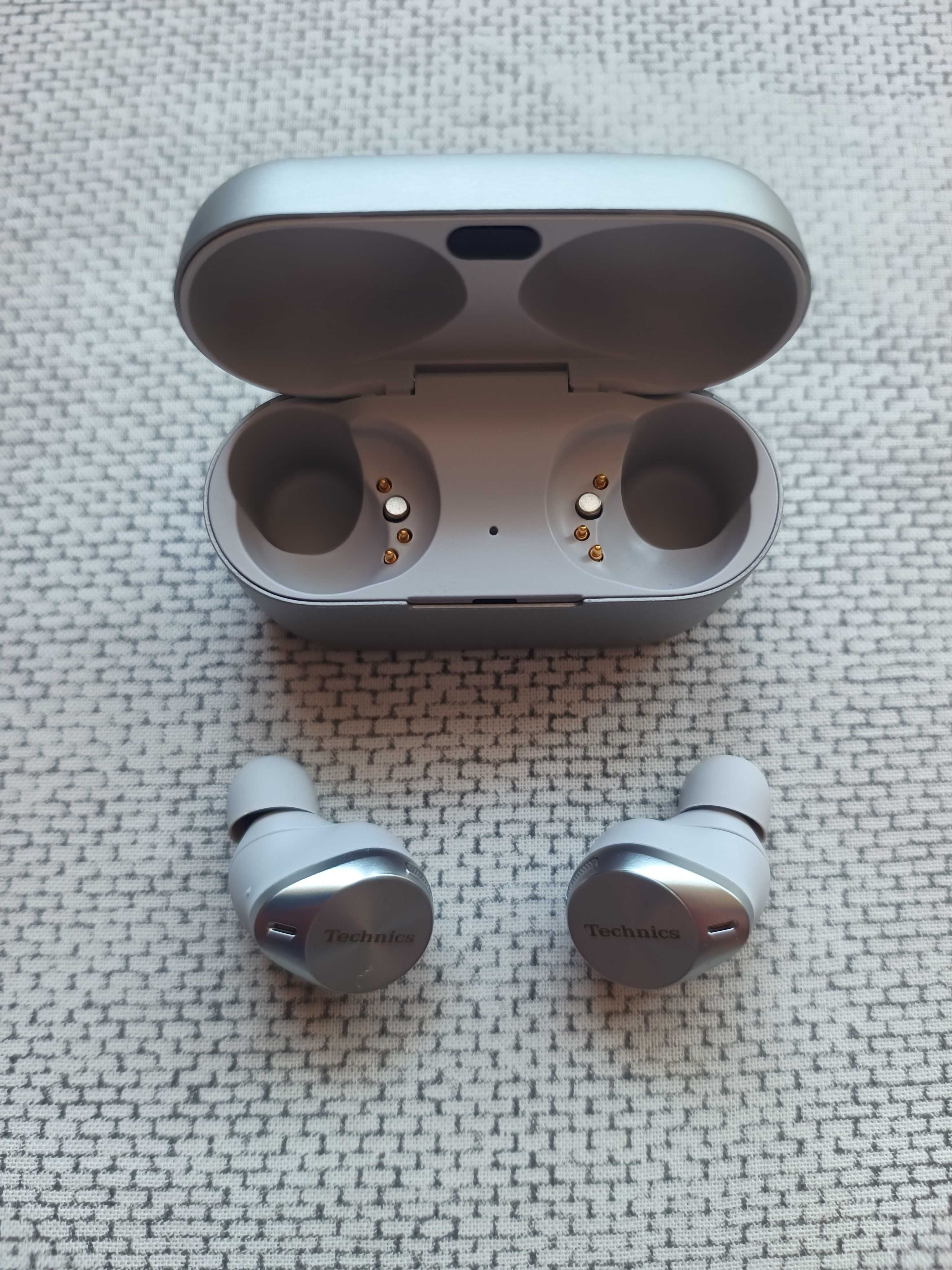 Słuchawki True Wireless Technics EAH-AZ80E-S GWARANCJA Stan idealny