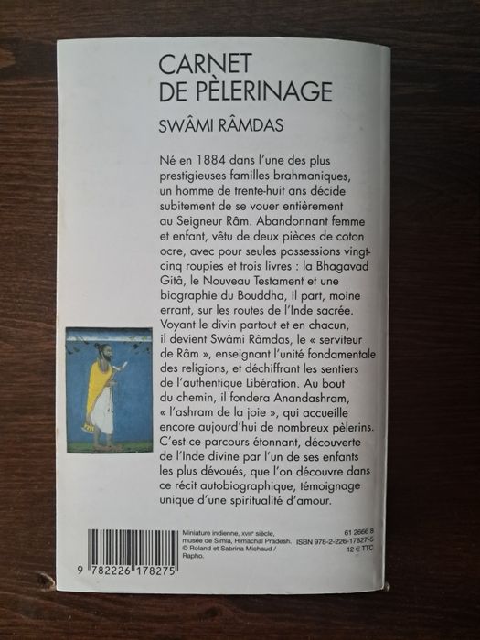 Swâmi Râmdas - Carnet de Pèlerinage