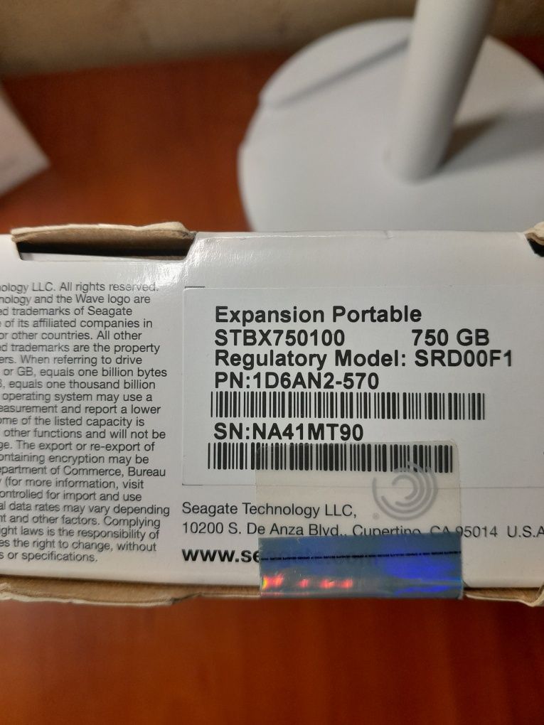 Внешний жёсткий диск Seagate Ехрansion 750 g  usb 3.0