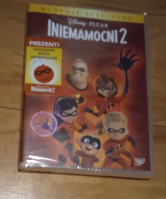 Iniemamocni 2 - bajka DVD 114 minut FOLIA!