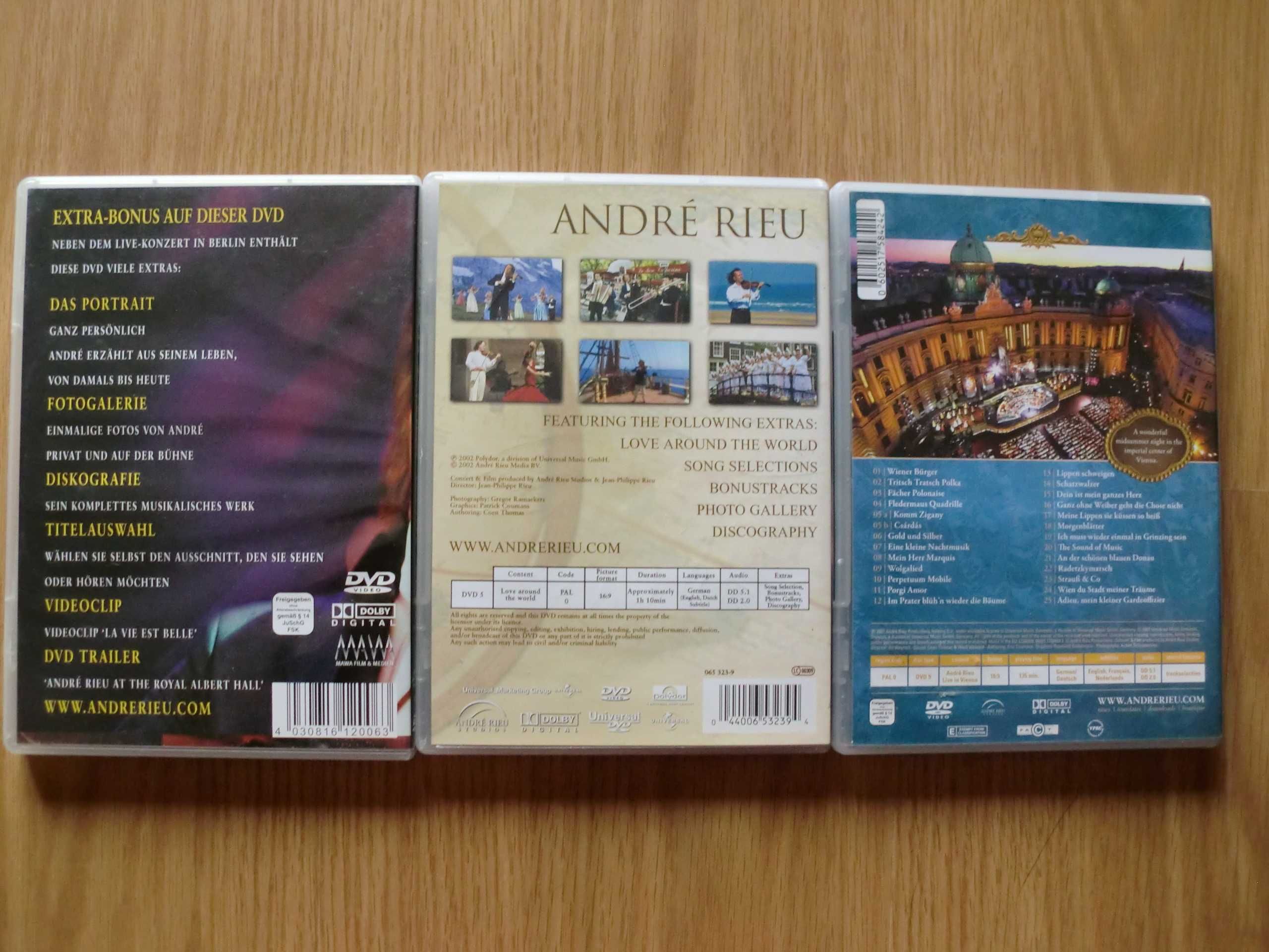 DVD - Concertos de André Rieu