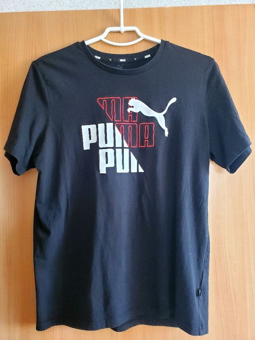 Чорна футболка Puma розмір M