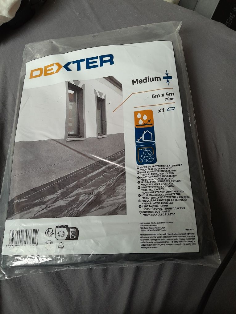 Folia malarska zewnętrzna MEDIUM 5 x 4 m DEXTER
