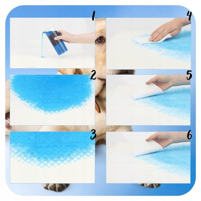 Podkłady Higieniczne Maty Dla Psa Nauka Sikania Xl 90x60 Cm Grube 50 S