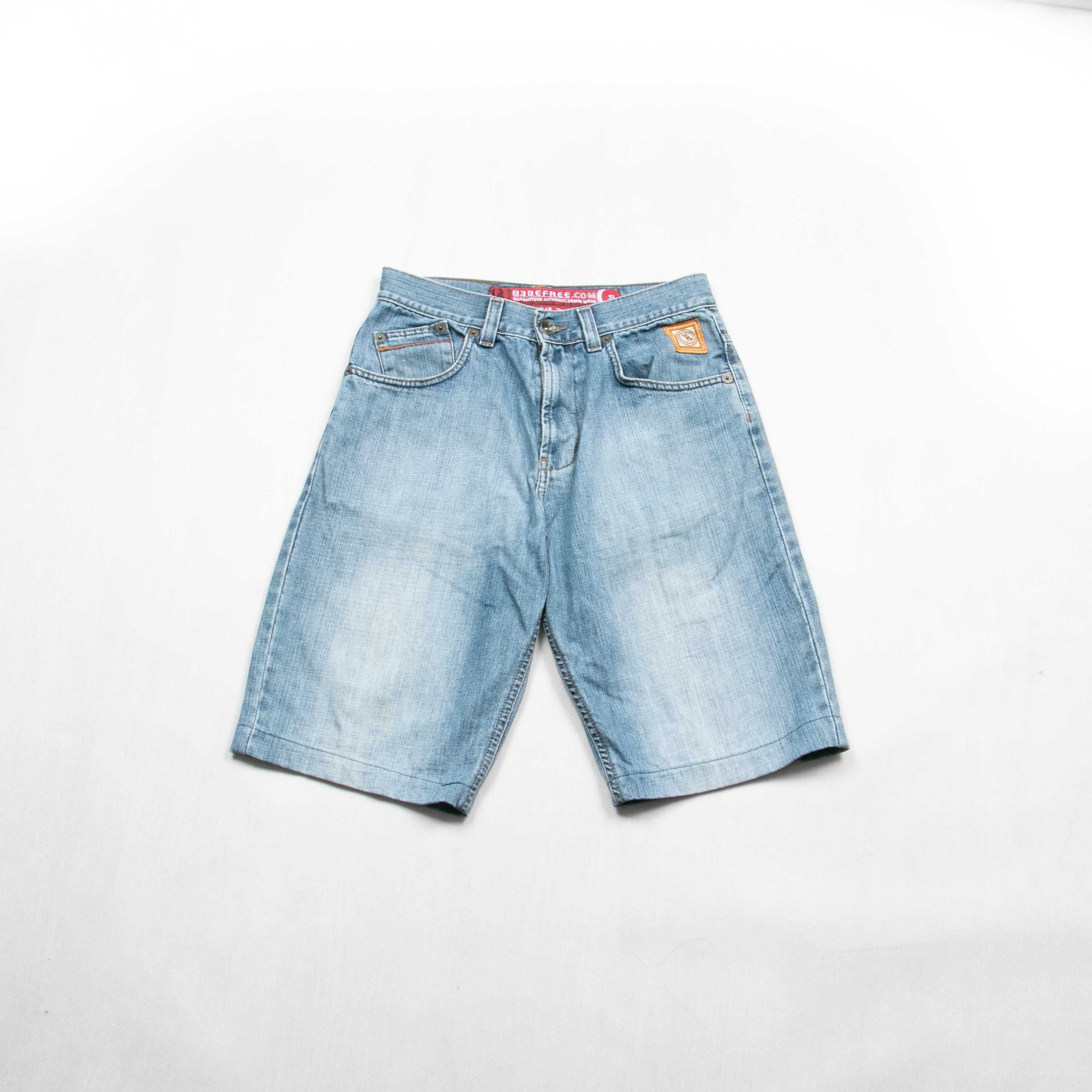 B3 shorty jeansowe y2k hiphop S/30us jortsy