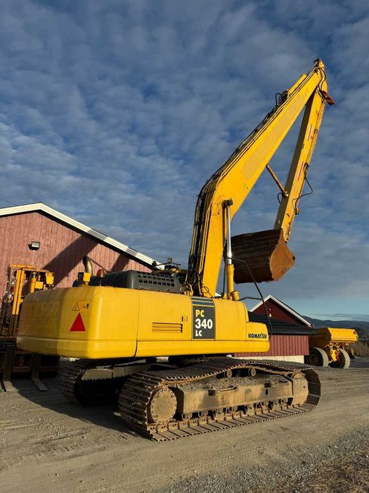 Koparka gąsienicowa KOMATSU PC340 LONG 20metrów