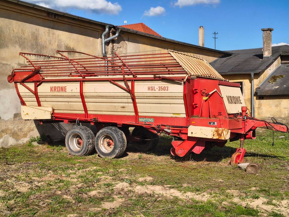 KRONE HSL 3503 Przyczepa samozbierająca