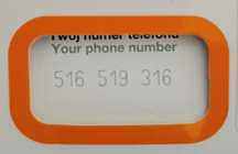 Złoty numer telefonu Orange, karta prepaid
