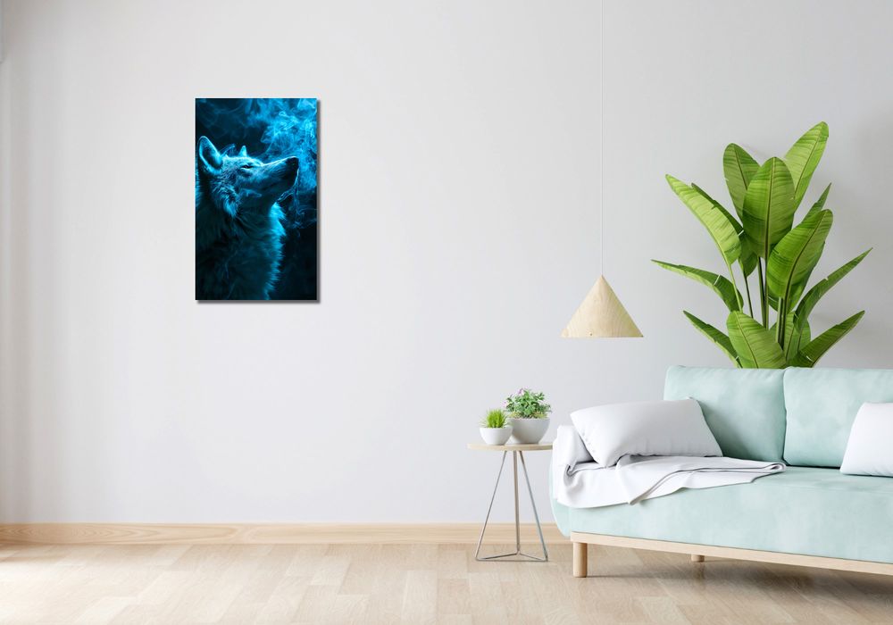 Obraz 40x70cm Oddech Wilka