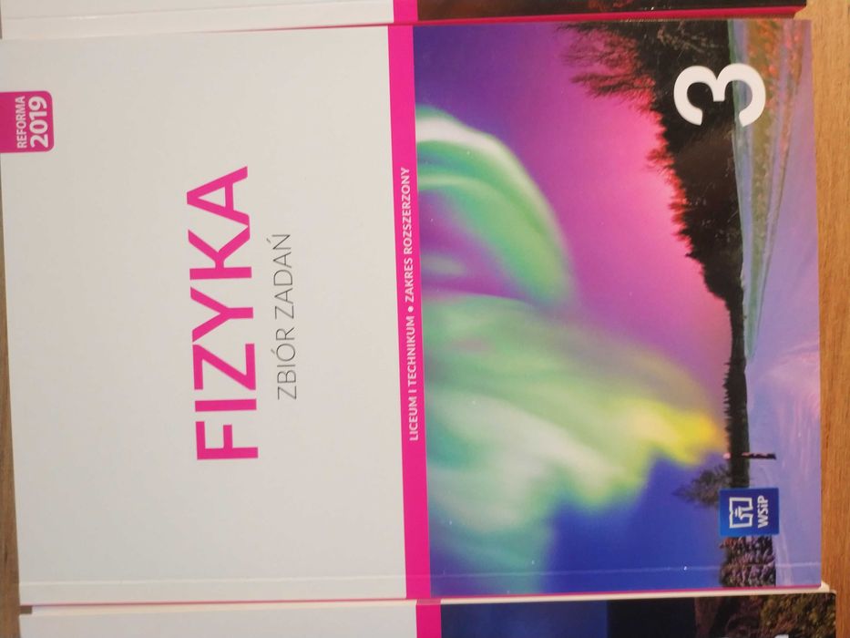 Zbiór zadań - fizyka klasa 1, 2, 3, 4