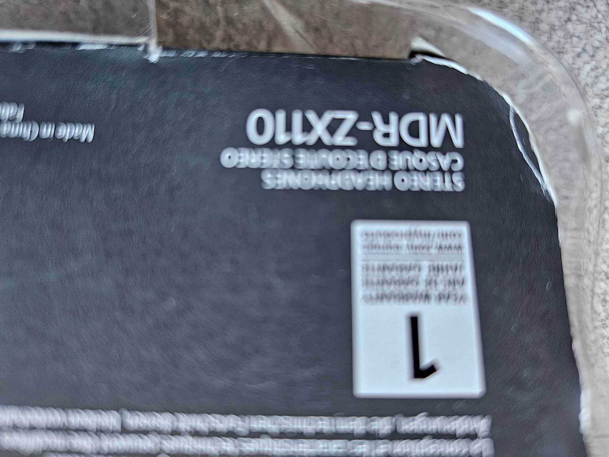 sluchawki przewodowe Sony MDR ZX 110 biale