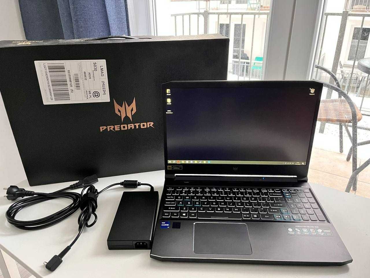 Acer Predator Helios 300 PH315-54.  i9-11900H, RTX3070 8G, 32RAM.