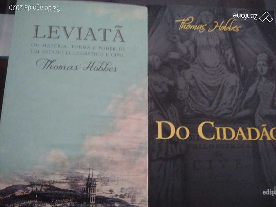 Thomas Hobbes, Rousseau, Adam Smith e John Locke