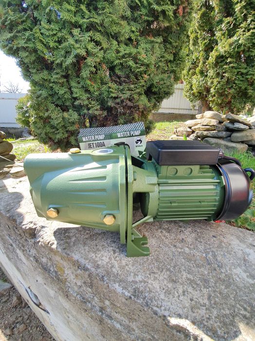 насос 1,5 кВ Центробіжний Поверхневий Самовсмоктуючий JET100A