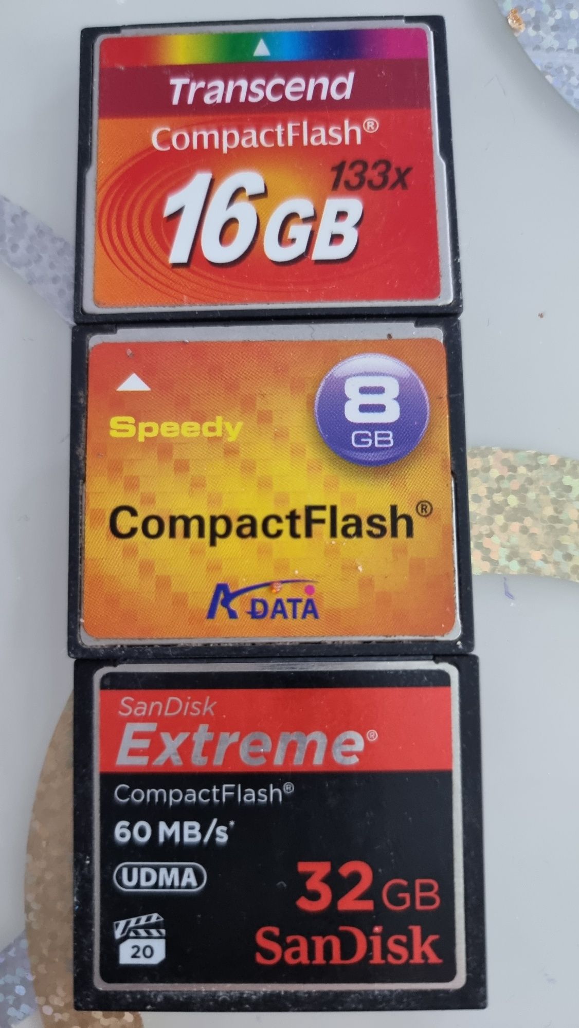 Накопитель CompactFlash 8, 16, 32Gb