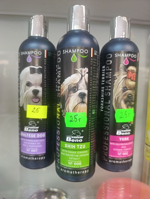 Szampon dla psów beno maltańczyk, york, shih tzu