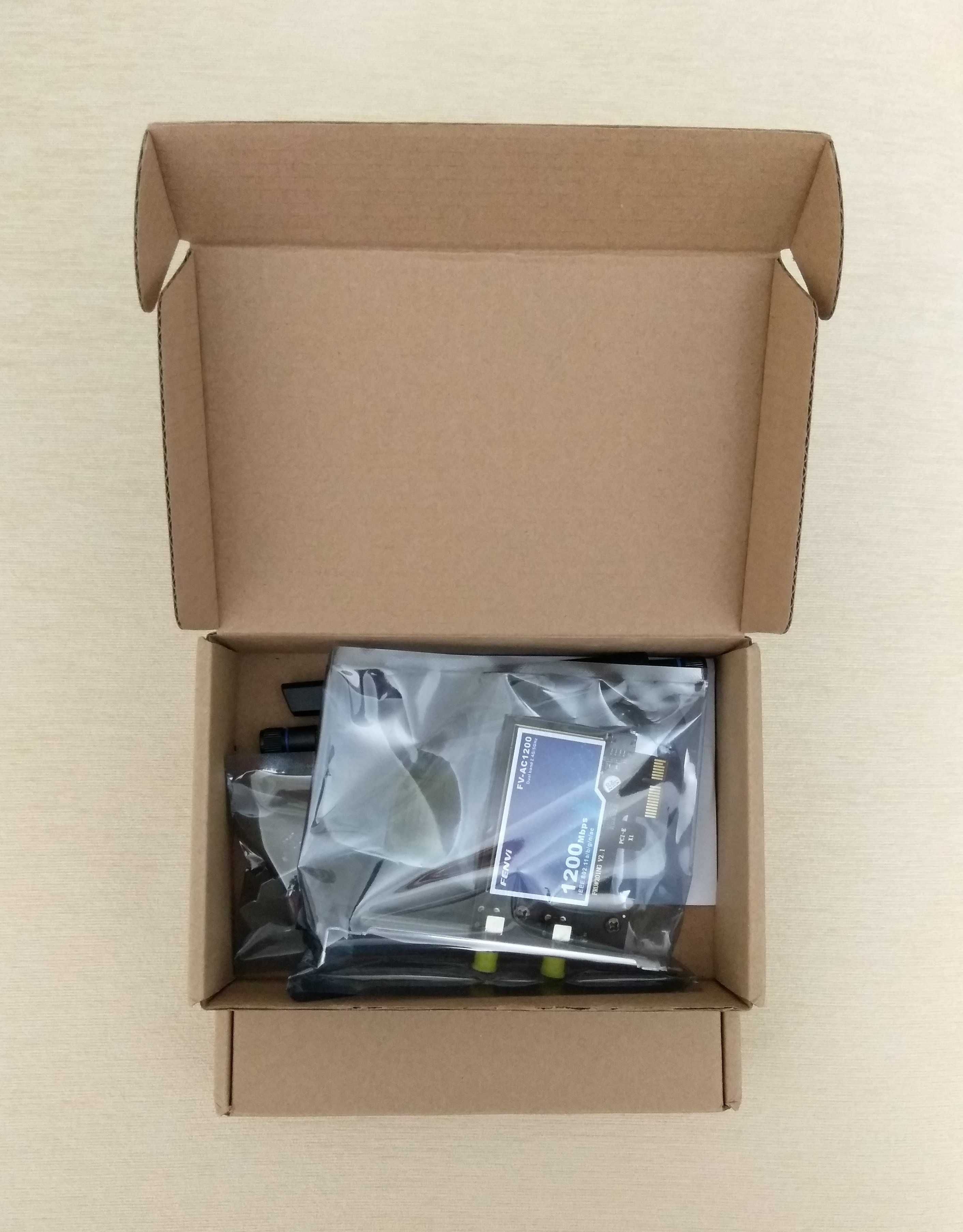 WiFi+Bluetooth PCI-E плата адаптер Fenvi FV-AC1200 Intel 7260