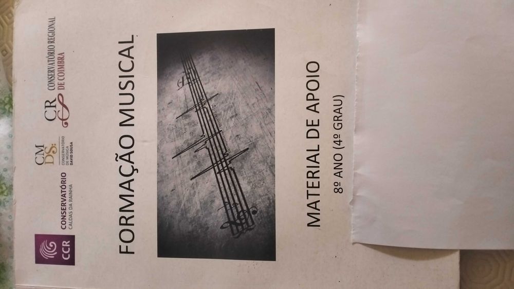 Livros de formação Musical 8⁰ e 9⁰ ano