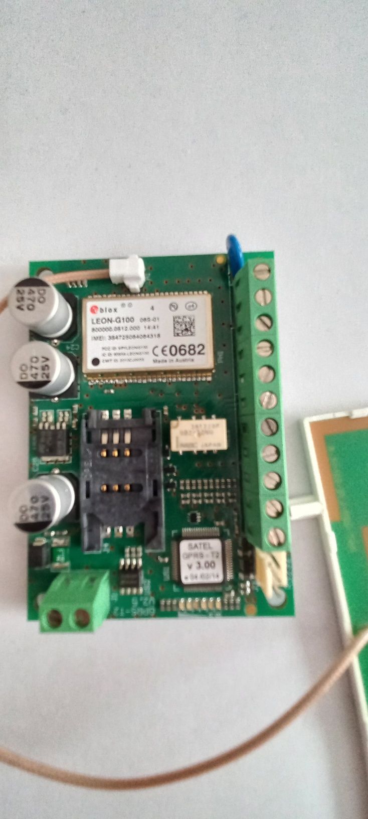 satel GPRS T2 v 3.00alarm, sterowanie