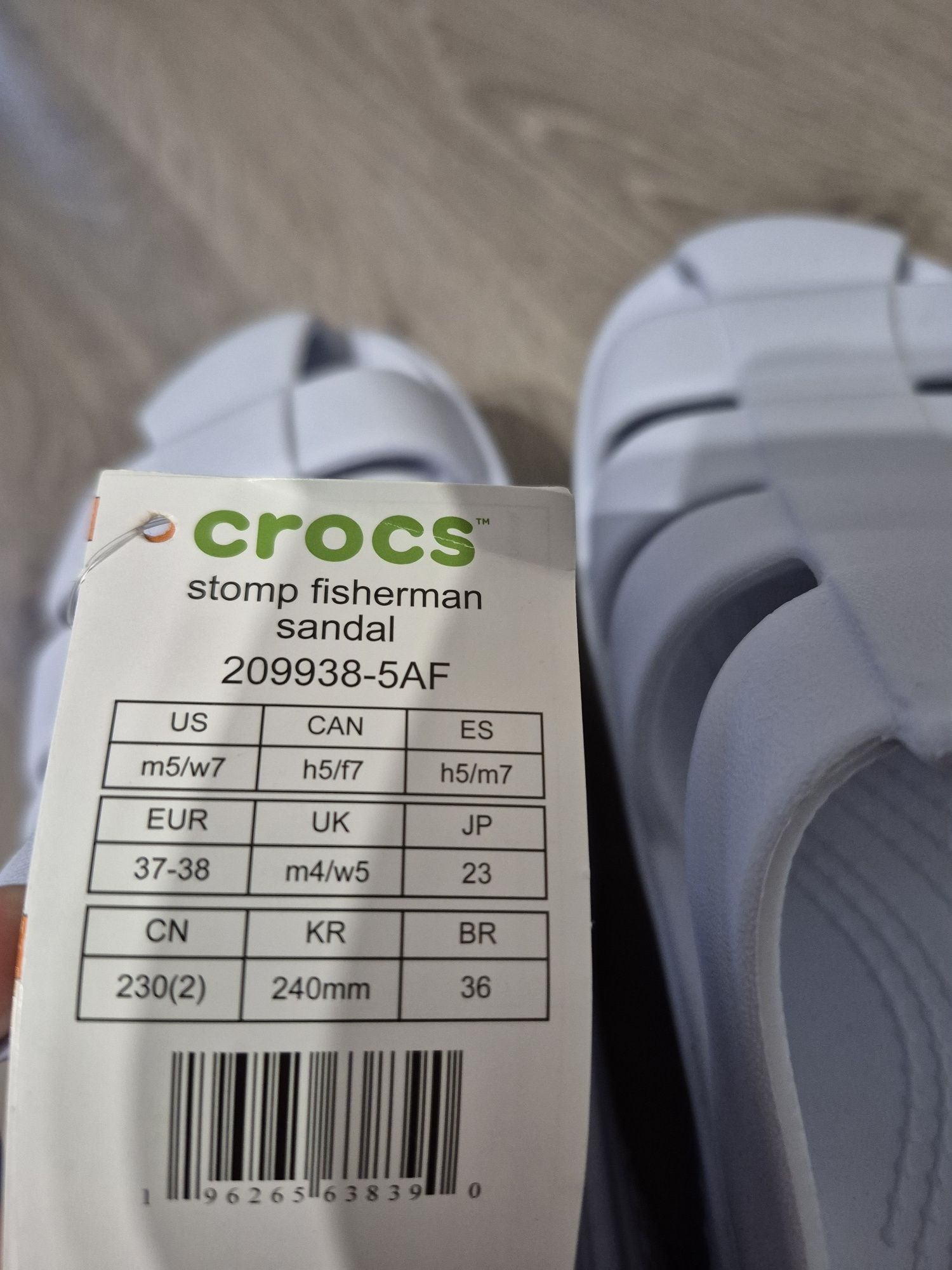 Сандалі Crocs Stomp Fisherman