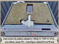 Zmywarka do pełnej zabudowy Miele G 7155 Vi XXL, 60cm, PL, AutoOpen