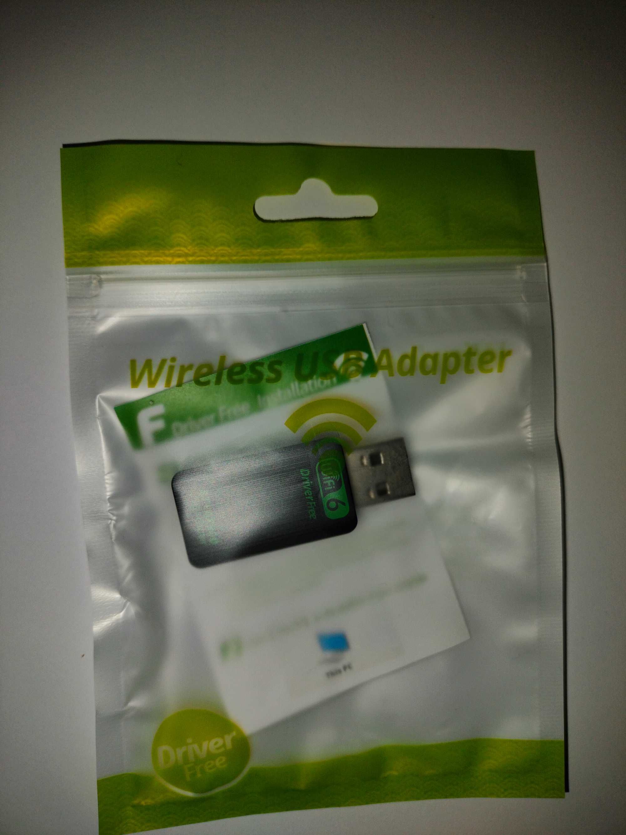 Дводіапазонний USB адаптер Wi-Fi 6, AX900 2.4/5ГГц+Bluetooth 5.4, Нове