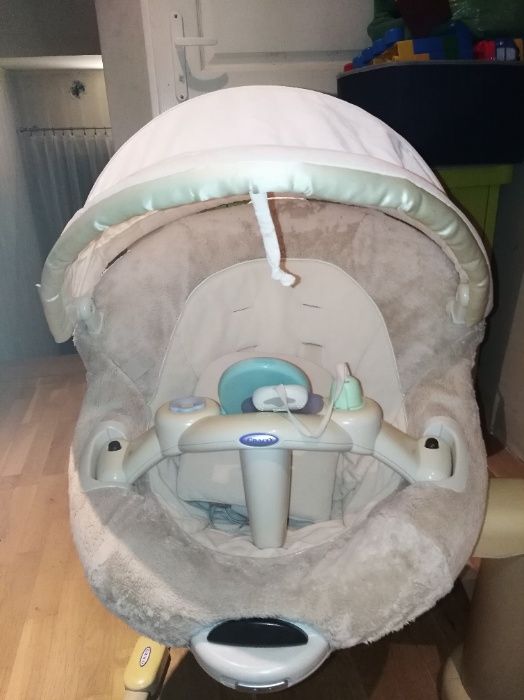 GRACO Sweetpeace 3w1 Huśtawka Leżaczek Kołyska