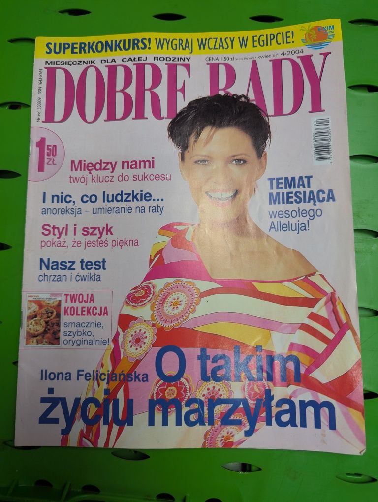 Stary miesiecznik "Dobre rady" 2004, kwiecien