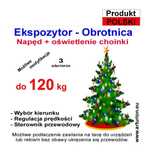 Podest Obrotowy- Ekspozytor- Obrotnica- pod choinkę, rzeźbę, do 120 kg